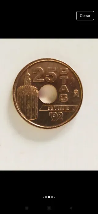 4 Monedas 25 Ptas (1990-92-91-96)