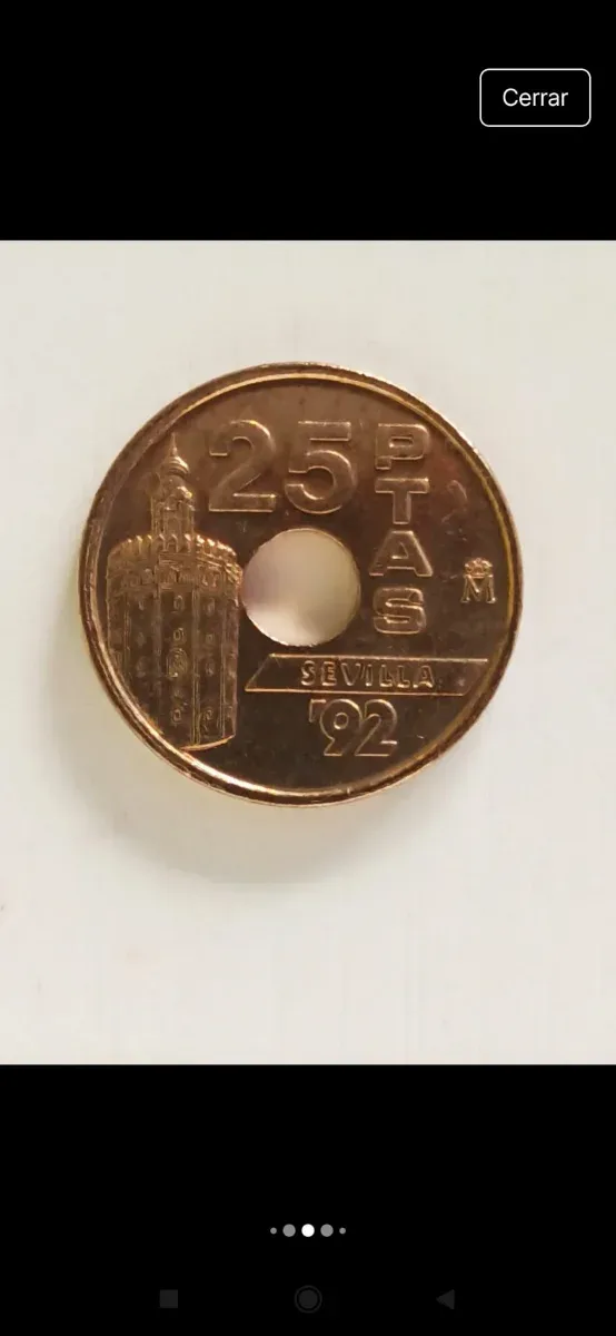 4 Monedas 25 Ptas (1990-92-91-96)