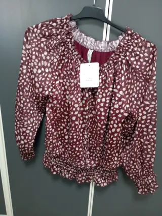 Blusa mujer estampado animal print