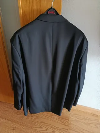 Chaqueta traje negra talla 68 nueva con etiqueta