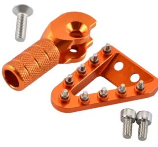 Recambio Palanca Freno y Cambio KTM Naranja