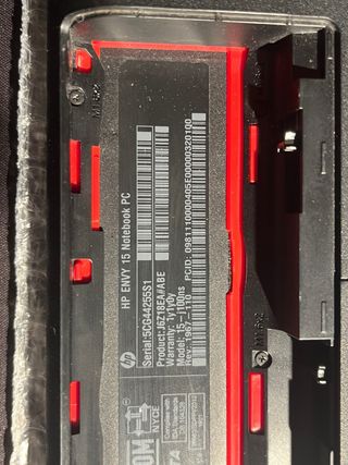 HP Envy 15-j100ns para piezas