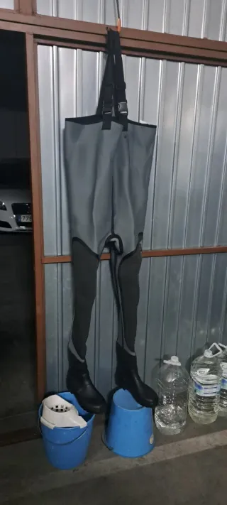 Pato de pesca HART y vadeador