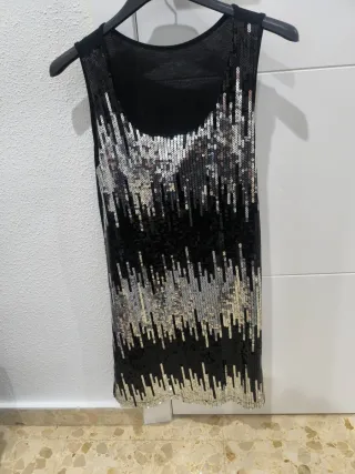 Vestido de fiesta con lentejuelas