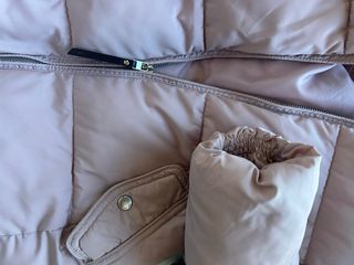 Abrigo plumífero Only rosa mujer