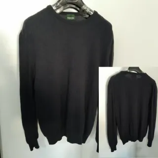 Maglione Enrico Coveri Girocollo Blu XXL