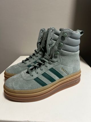 Botas Adidas Gazelle Marrones/Verdes