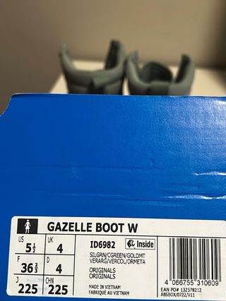 Botas Adidas Gazelle Marrones/Verdes