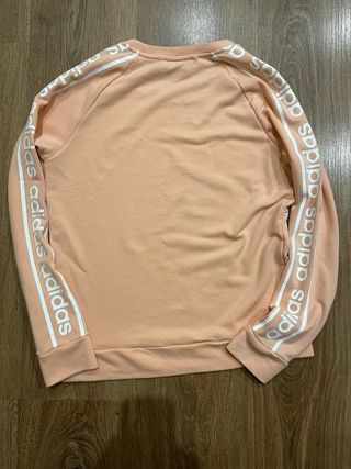 Sudadera Adidas Rosa palo | Vintage | Talla L
