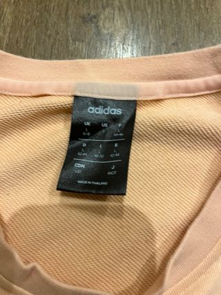 Sudadera Adidas Rosa palo | Vintage | Talla L