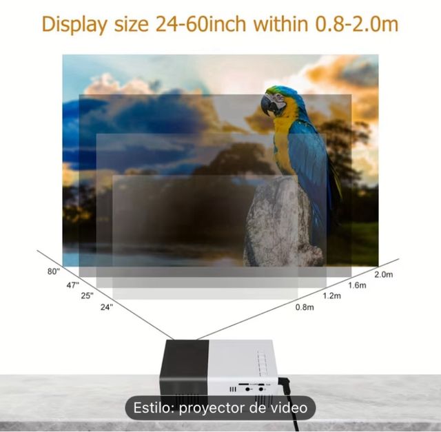 Mini Proiettore LED MAOHUTER