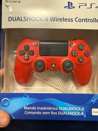 Mando PS4 Dualshock 4 Rojo