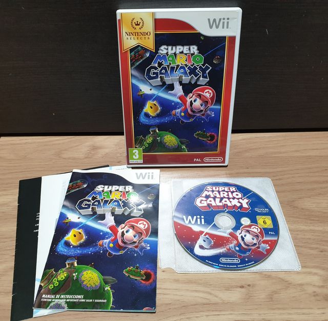 Super Mario Galaxy Wii Nintendo Selects