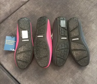 2 Pares Mocasines Mujer Soles by Michelin Nuevos