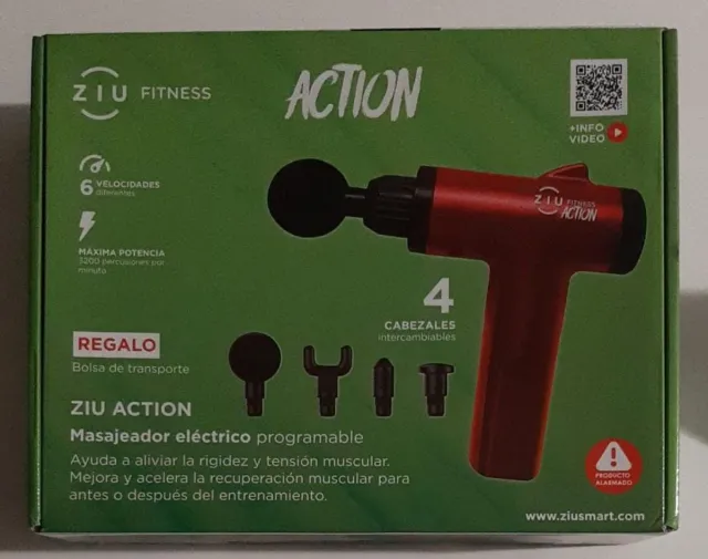 Masajeador ZIU ACTION Eléctrico Programable