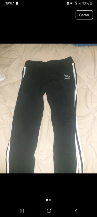 Mallas Adidas Unisex Negras