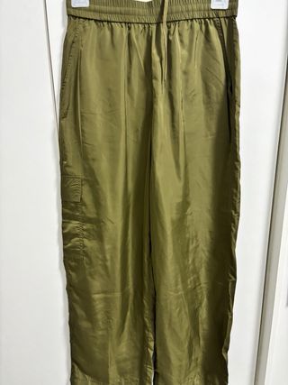 Pantalón Cargo Mango Talla M Sin Estrenar