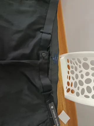 Pantalón de traje negro talla 60 nuevo