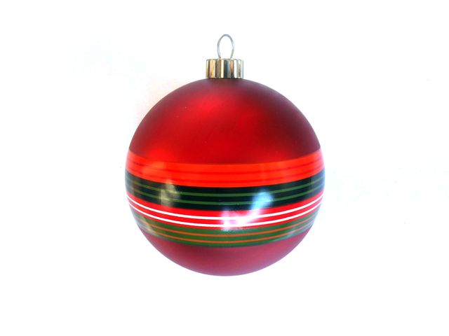 Set di 5 grandi palline natalizie IKEA (NUOVO)