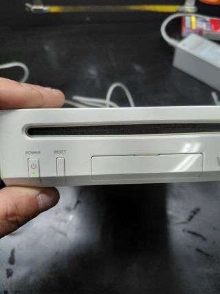 Nintendo Wii Negra y Blanca