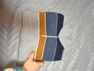 Jersey de rayas multicolor