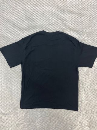 Supreme Smoke Tee Negra Algodón