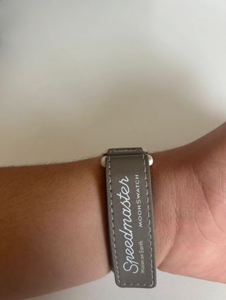 Omega x Swatch Speedmaster Reloj Marrón/Gris