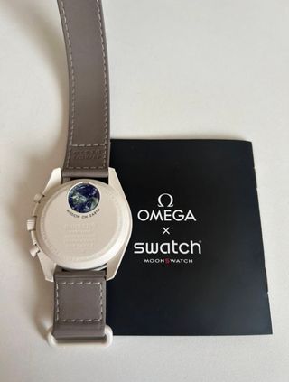 Omega x Swatch Speedmaster Reloj Marrón/Gris