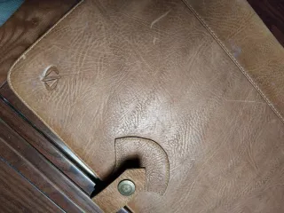 Carpeta portafolios de piel