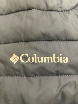 Columbia Abrigo Plumas Azul/Gris