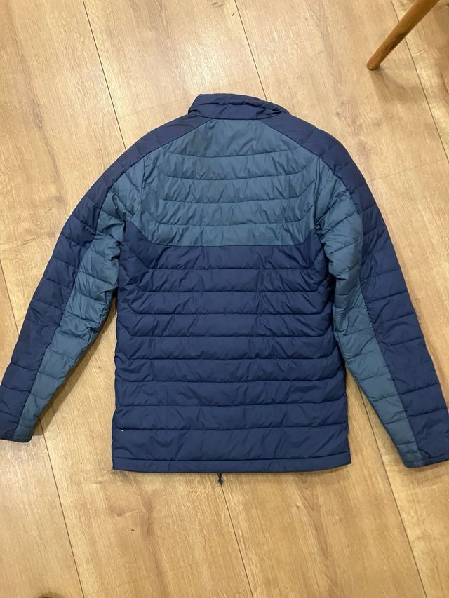 Columbia Abrigo Plumas Azul/Gris