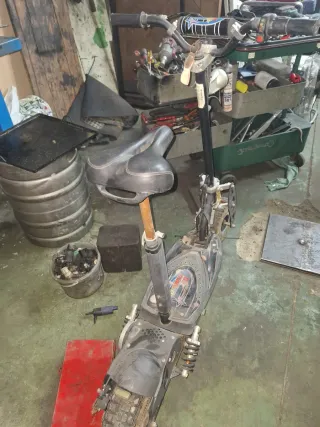 Patinete eléctrico,no tiene la bateria