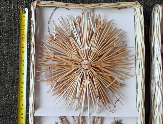 12 Stelle di paglia per albero di Natale IKEA (NUOVO)