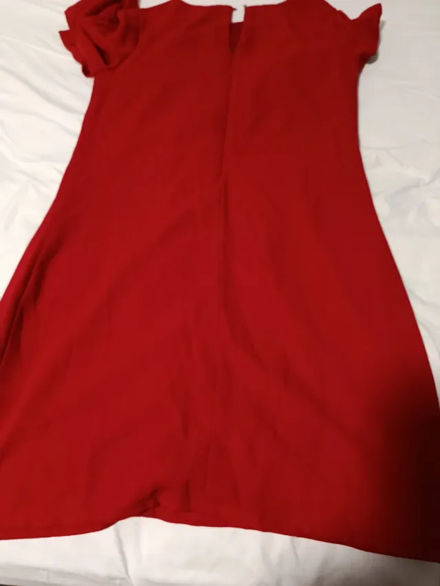 Vestido Rojo Formula Joven sin estrenar