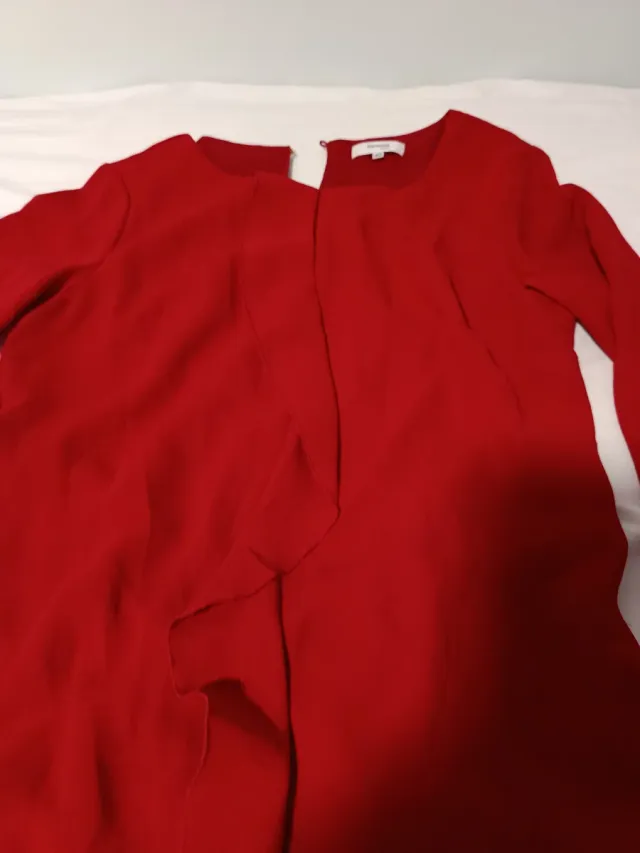 Vestido Rojo Formula Joven sin estrenar