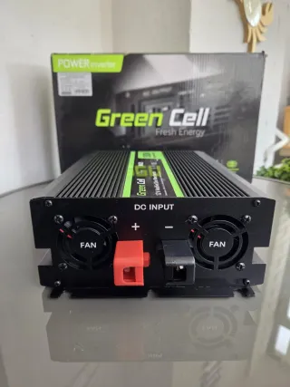 INVERSOR GREEN CELL 1500W 12V NUEVO A ESTRENAR