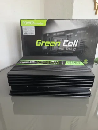 INVERSOR GREEN CELL 1500W 12V NUEVO A ESTRENAR