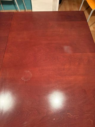 Mesa de comedor extensible madera