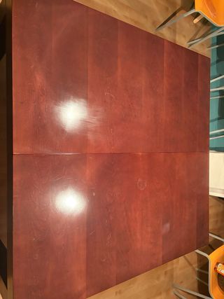 Mesa de comedor extensible madera