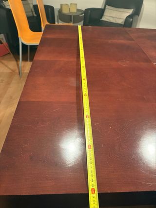 Mesa de comedor extensible madera
