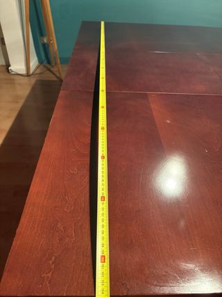 Mesa de comedor extensible madera