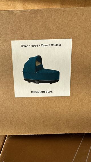 Cochecito Cybex Priam Platinum Azul