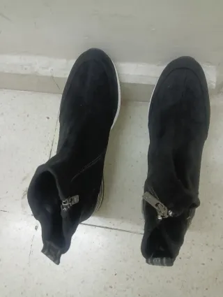 Botines negros mujer