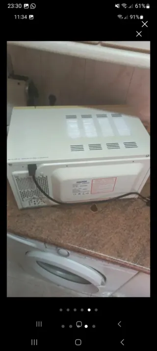 Microondas Dolphin Blanco