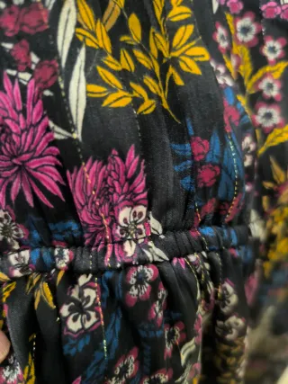 Vestido fiesta Cache Cache floral S