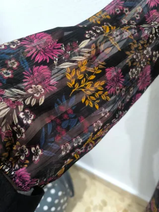 Vestido fiesta Cache Cache floral S