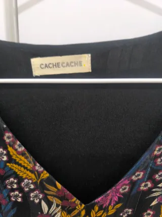 Vestido fiesta Cache Cache floral S