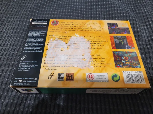 Hexen Nintendo 64 PAL Spagna