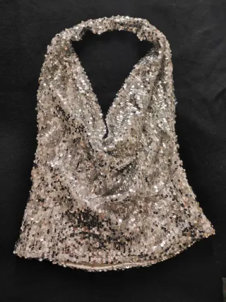 Top Lentejuelas Talla M