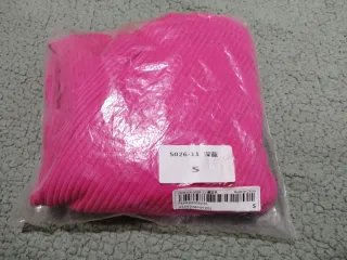 Vestido rosa ajustado